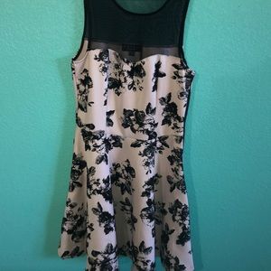 Beautiful Pink Floral Dress